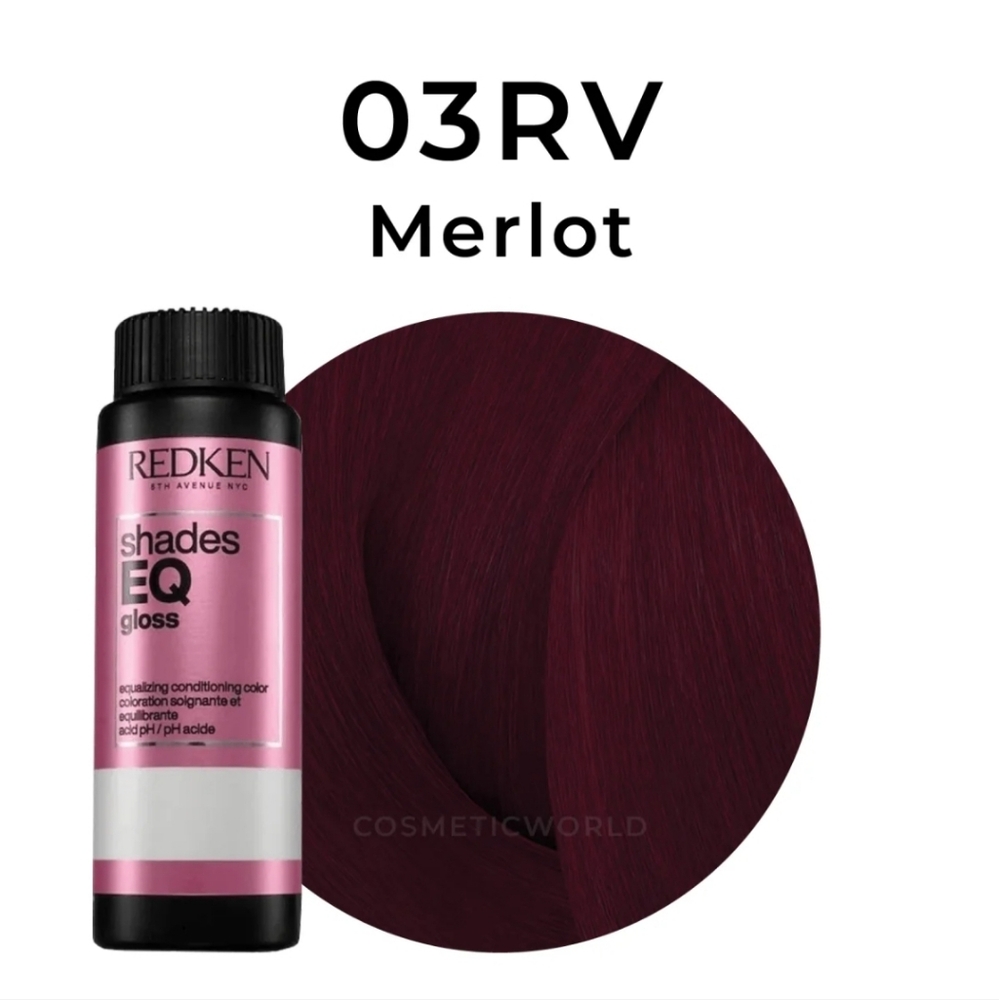 Redken Shades EQ Ammonia-free Hair Color Gloss 03RV Merlot 60 ml/2 Oz